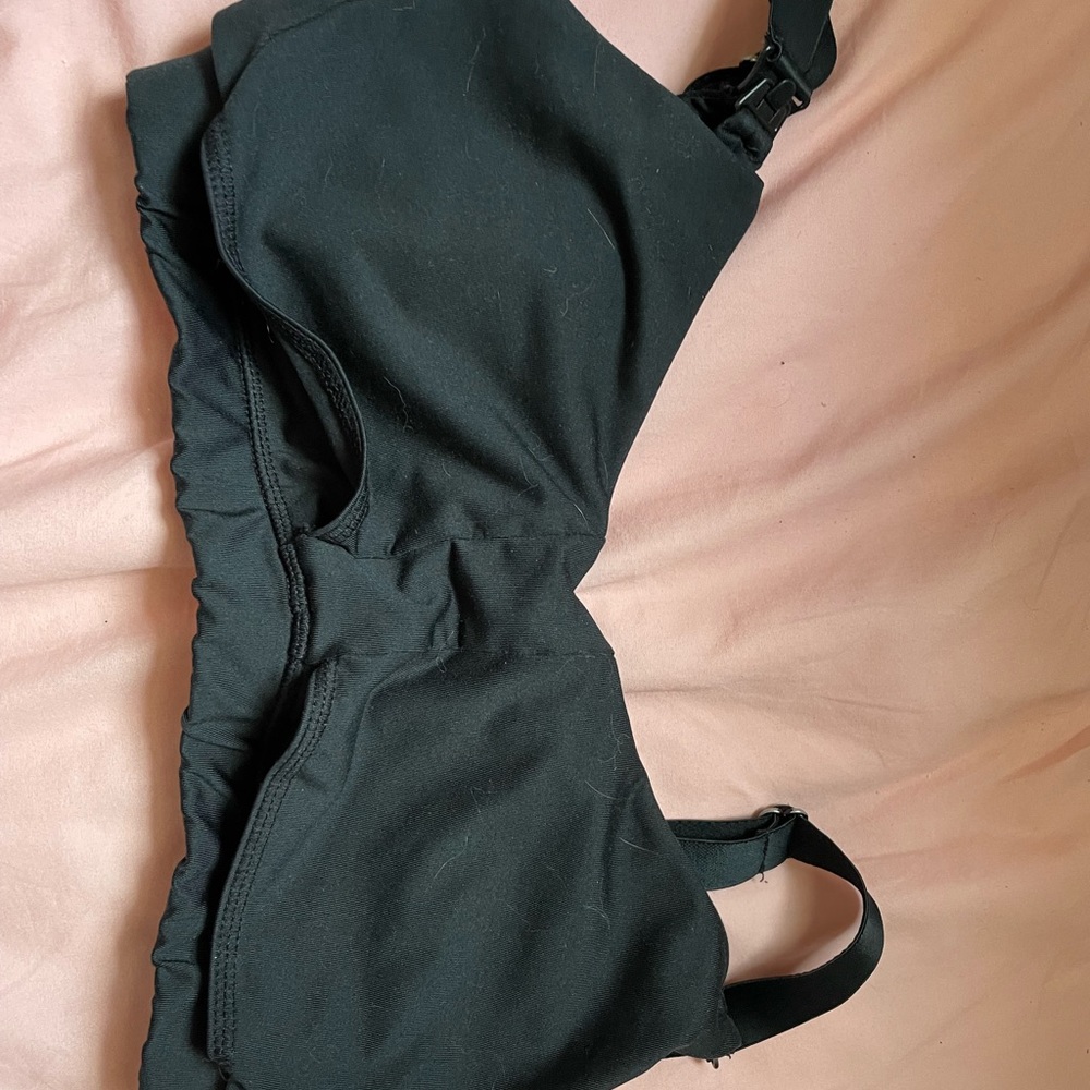 TWO Ollie gray nursing bra-size large